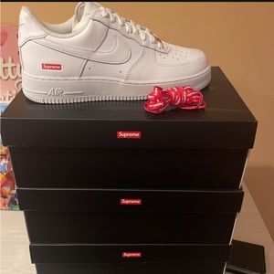 Supreme Nike Airforce 1s brand new size 10, and 10.5!